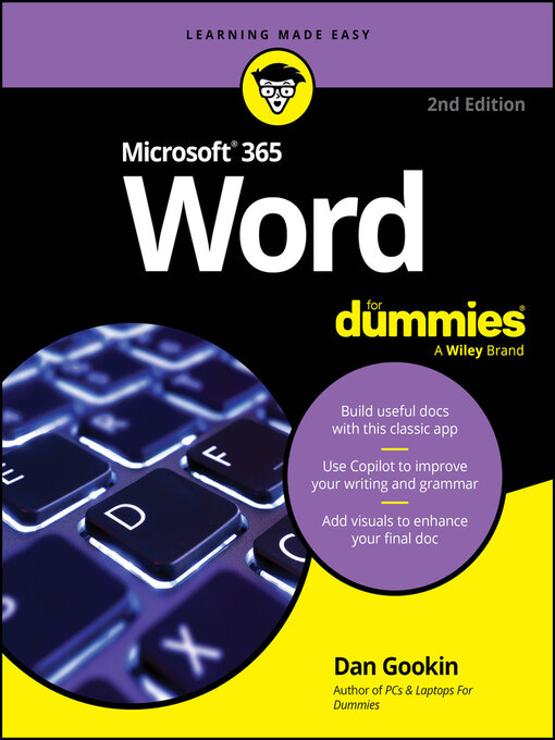 Title details for Microsoft 365 Word For Dummies by Dan Gookin - Available